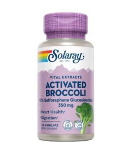 Activated Broccoli Seed 350Mg 30 vegcaps Solaray