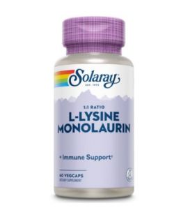 L-Lysine Monolaurin 60vegcaps Solaray