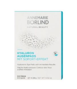 Pads Ojos Hyaluron 6X2 Bio Vegan 1Caja x 6pads Annemarie Börlind