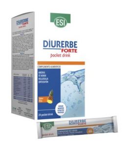 Diurerbe Forte Pineapple Pocket Drink 24 sachets Trepat-Diet-Esi