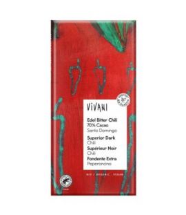 Dark Chocolate Superior 70 Santo Domingo Organic 100g Vivani