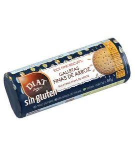 Fine Gluten-Free Vegan Rice Crackers 185g Diat-Radisson