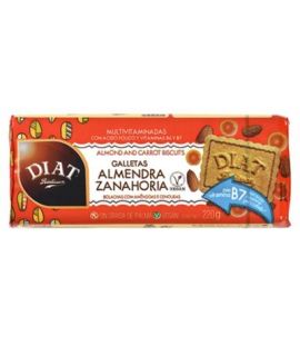 Galletas con Almendra y Zanahoria Vegan 220g Diat-Radisson