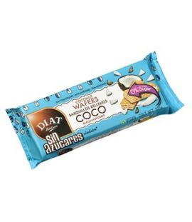 Galletas Barquillos Rellenos Sabor Coco 200g Diat-Radisson