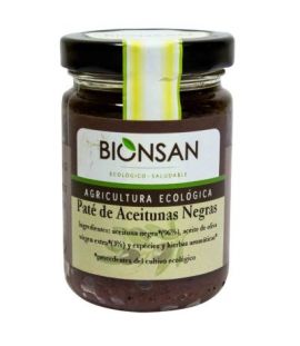 Pate de Aceitunas Negras Eco Vegan 140g Bionsan