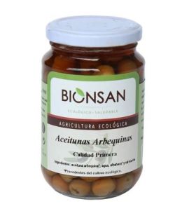 Arbequina Eco Vegan Olives 200g Bionsan