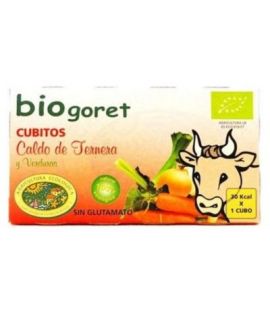 Bio Gluten-Free Diced Veal and Vegetable Broth 66g Bio Goret