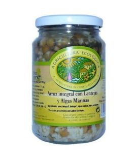 Arroz y Lentejas con Algas Cocidas 370g Bio Goret