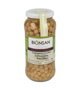 Garbanzos Cocidos Eco Vegan 540g Bionsan