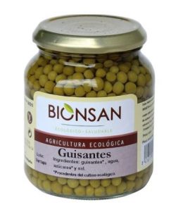 Guisantes Cocidos Eco Vegan 370g Bionsan