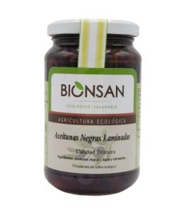 Bionsan Eco Laminated Black Olives 170g