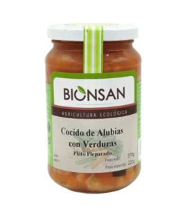 Cocido de Alubias con Verduras Eco 370g Bionsan