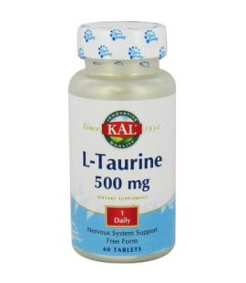 Taurine 500Mg 60caps Kal