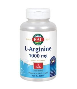 Kal L-Arginine Delayed Action 100Mg 120comp Kal