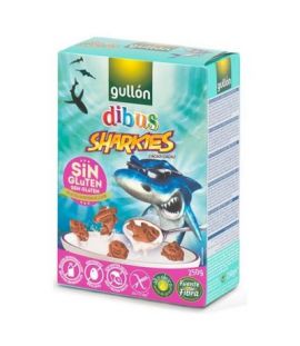 Dibus Sharkies Gluten-Free Cocoa Cookies 250g Gullon