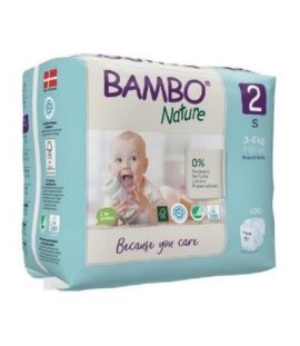 Pañales Talla-2 Mini 3-6 kg Eco 30 Bambo