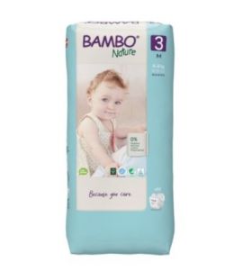 Pañales Deshechables Midi Talla-3 Eco 52 Bambo