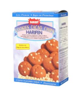 Cookies Cacao Chips Bajas en Proteinas SinGluten 150g Harifen