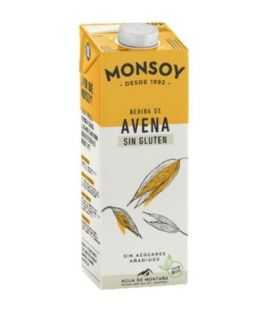 Bebida Vegetal de Avena SinGluten Bio 6x1L Monsoy