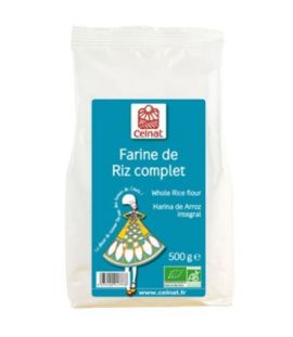 Organic Brown Rice Flour 500g Celnat