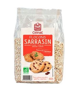 Organic Buckwheat Flakes 350g Celnat