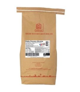 Copos de Avena Finos Bio 5kg Celnat