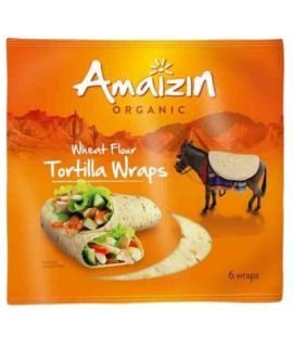 Organic Wheat Tortilla Wrap 240g Amaizin