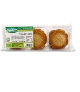 Coconut Tiles Whole Grain Cookies Eco 150g Belsi