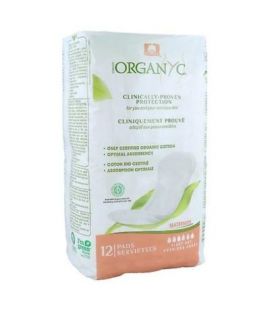 Postpartum Compress 100 Vegan Cotton 12 units Organyc