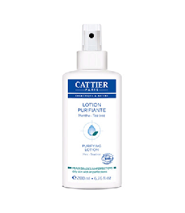 Locion Purificante Menta y Arbol del Te Bio 200ml Cattier