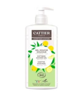 Matcha and Yuzu Bio Vegan Tea Shower Gel 1L Cattier