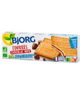 Biscuits Filled with Organic Dark Chocolate 150g Bjorg