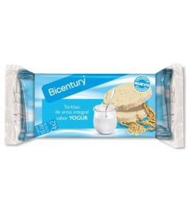 Tortitas Arroz Integral Yogur 130g Bicentury