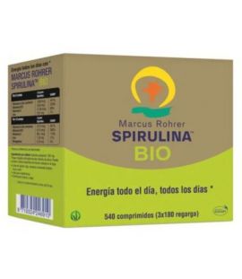 Espirulina Recarga Bio Vegan 3x180comp Marcus Rohrer