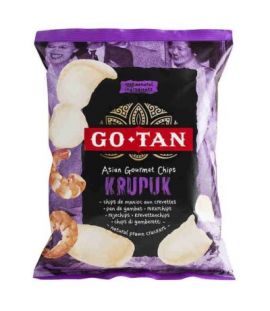 Prawn Bread Crispy Chips Go Tan 50g Go Tan