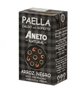 Gluten-Free Black Rice Paella Broth 1L Aneto