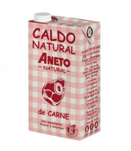 Natural Gluten-Free Meat Broth 1L Aneto