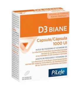 D3 Biane 1000 IU 30caps Pileje