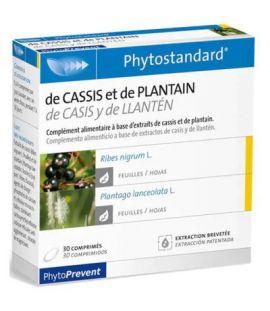 Phytostandard Cassis and Llanten 30comp Pileje