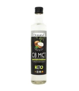 Aceite de Coco C8 MCT Keto 500ml Drasanvi