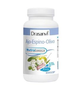 Nutrabasics Garlic Hawthorn Olive 120 Pearls Drasanvi