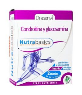 Chondroitin Glucosamine Nutrabasics 48caps Drasanvi