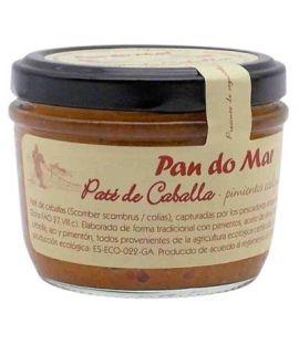 Pate de Caballa y Pimiento Picante Eco 125g Pan Do Mar