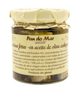 Fried Sardines in Eco Olive Oil 250g Pan Do Mar