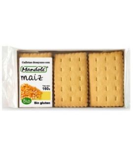 Breakfast Cookies with Organic Gluten-Free Corn 160g Mandole