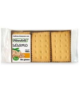 Breakfast cookies with Sesame Gluten-Free Bio 160g Mandole