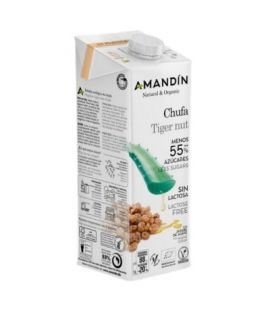 Horchata de Chufa Agave SinGluten Bio Vegan 6x1L Amandin