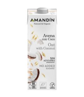 Vegetable Oat Drink with Coconut Eco Vegan 6x1L Amandin