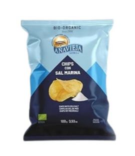 Potato Chips Sea Salt Gluten Free Bio 100g Añavieja