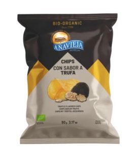 Potato Chips Sunflower Oil Truffle Eco 100g Añavieja